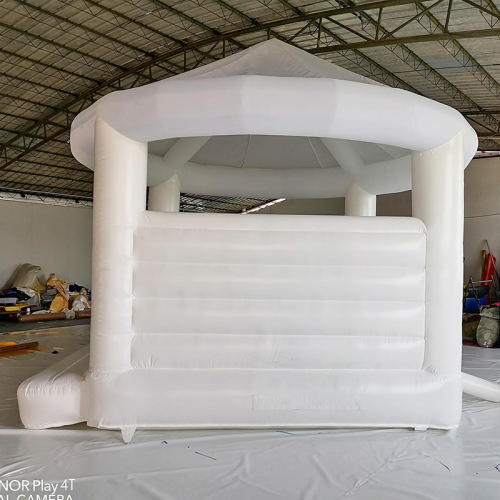 White Inflatable Bounce House Tent