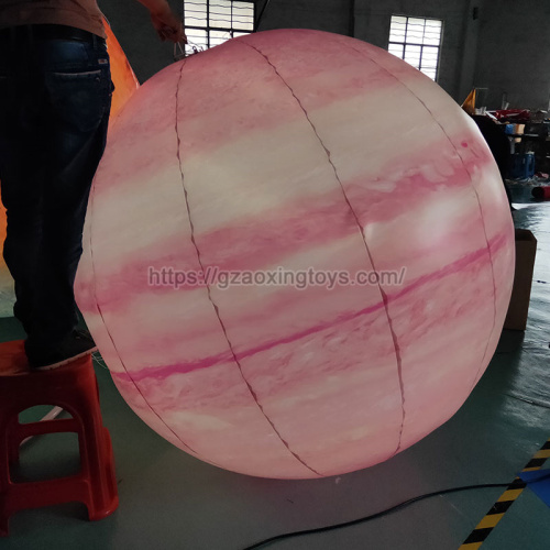 Inflatable Moon With LED Light
