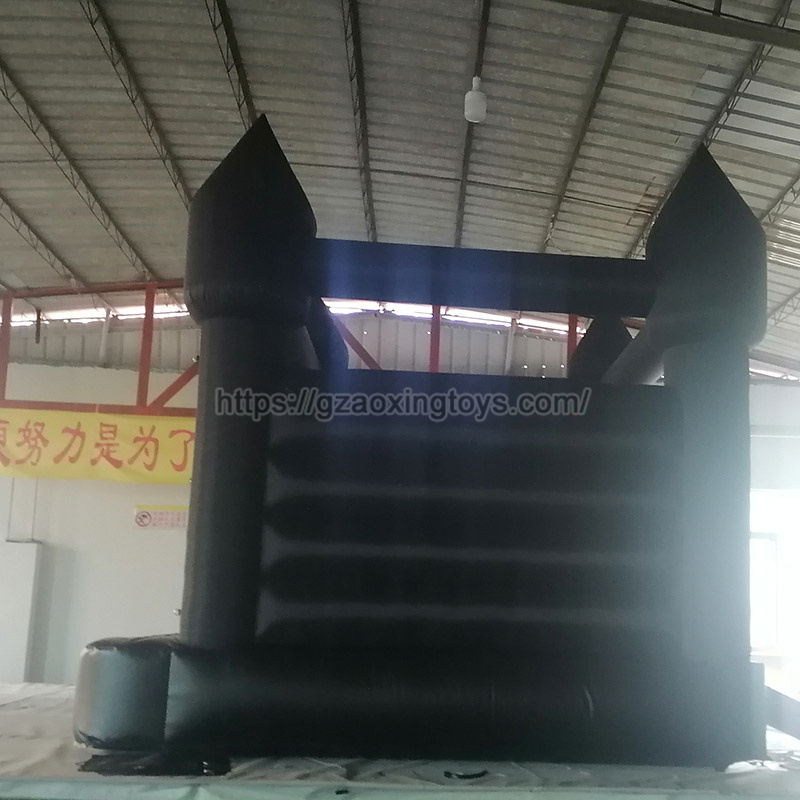 Black Inflatable Bounce House For Wedding Birthday Party Events For ...