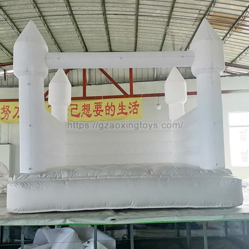White Inflatable Bouncer House