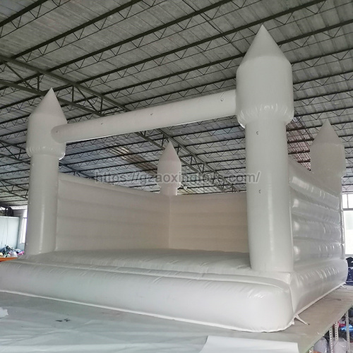 White Inflatable Bouncer House