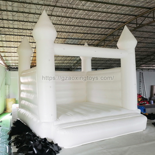 White Inflatable Bouncer House