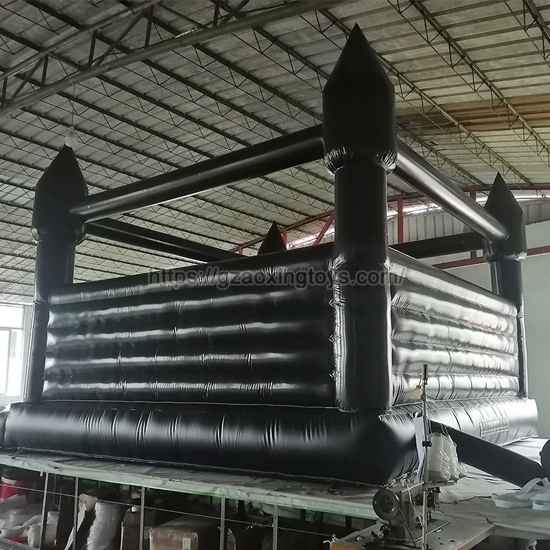 Black Inflatable Bouncer House