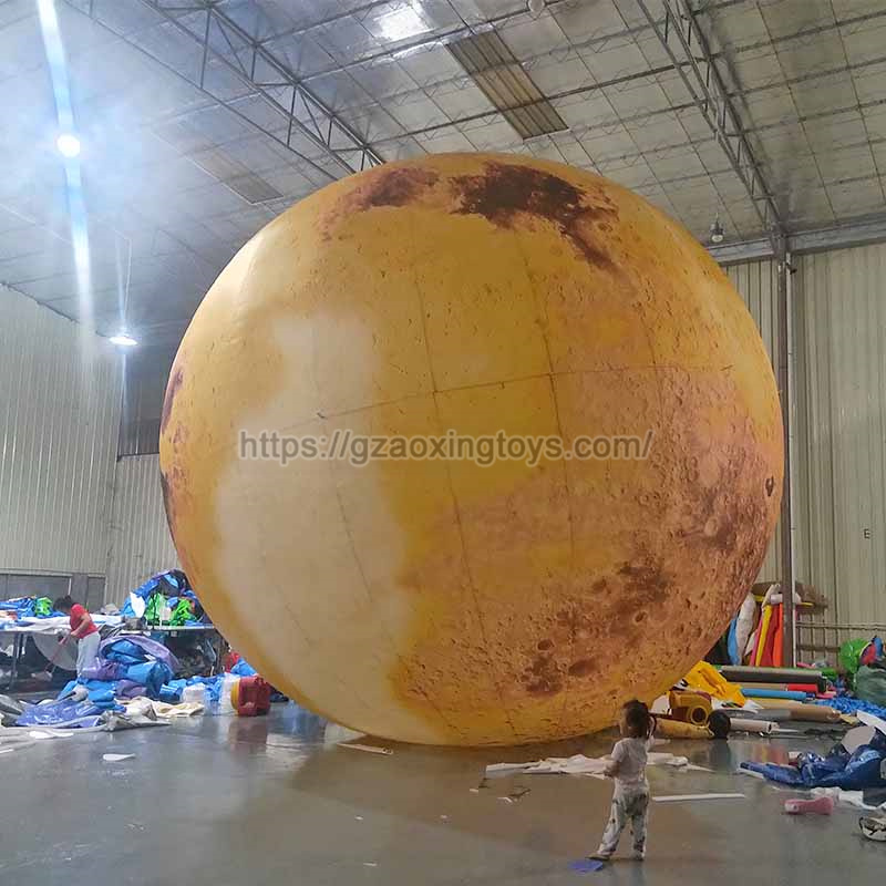 Inflatable Moon With LED Light