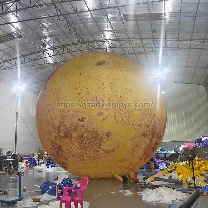 Inflatable Moon With LED Light