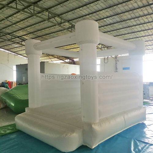 White Inflatable Bouncer House