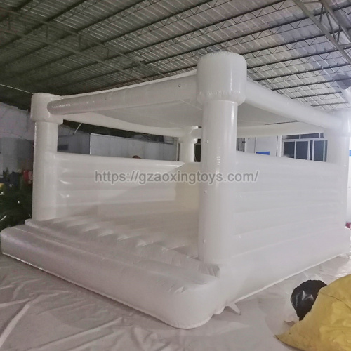 White Inflatable Bouncer House
