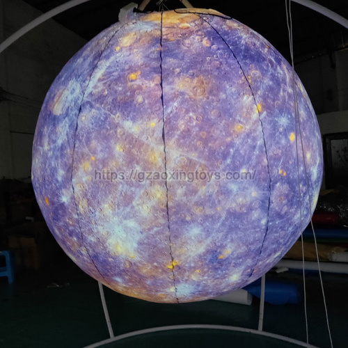 Inflatable Moon With LED Light