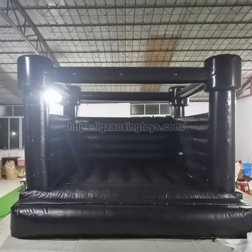 Black Inflatable Bouncer House