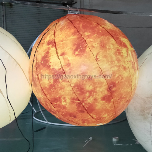 Inflatable Moon With LED Light