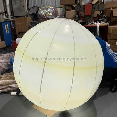 Inflatable Moon With LED Light
