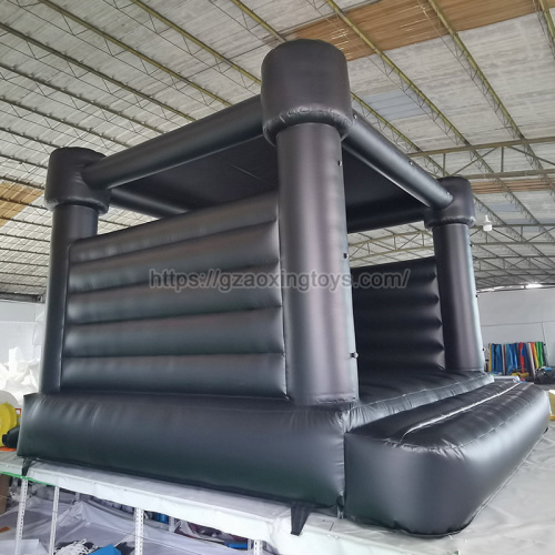 Black Inflatable Bouncer House