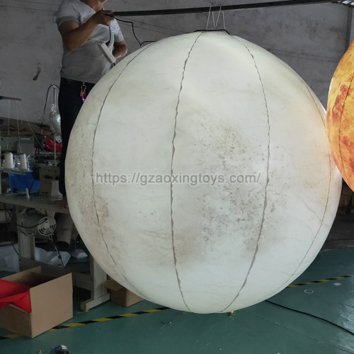 Inflatable Moon With LED Light