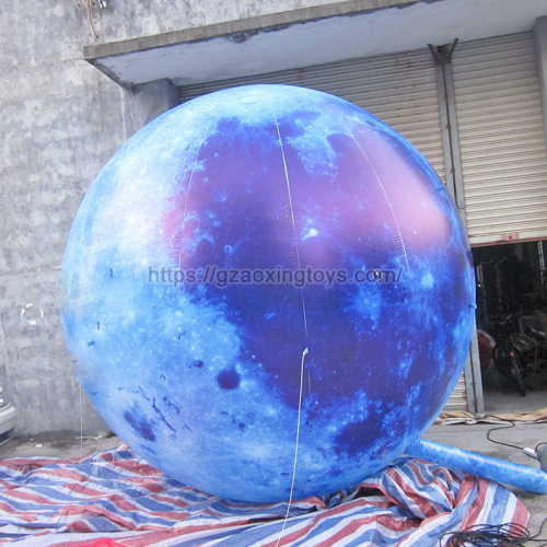 Inflatable Moon With LED Light