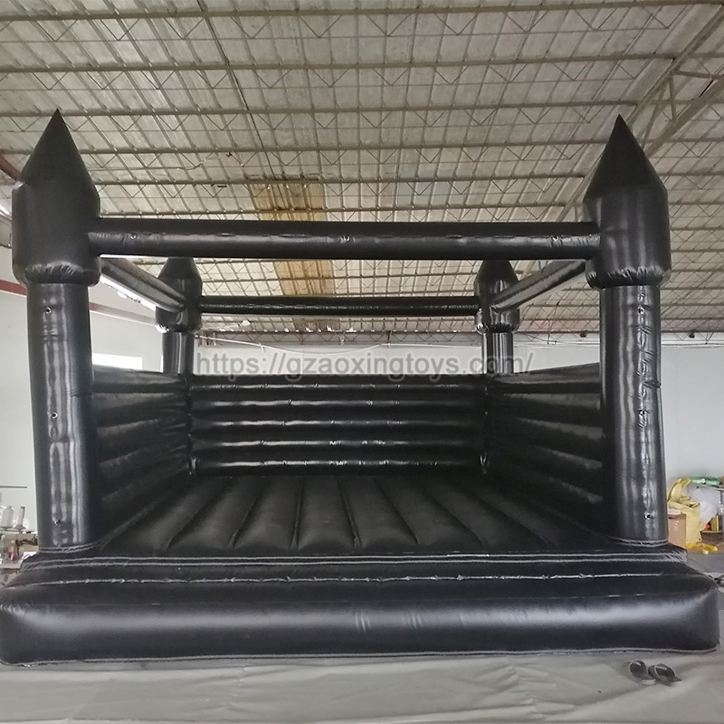 Black Inflatable Bouncer House