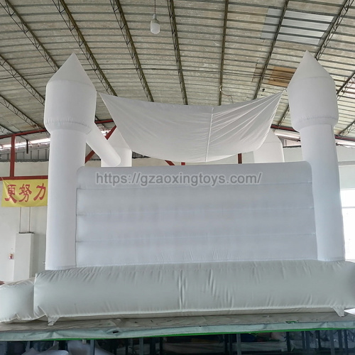 White Inflatable Bouncer House