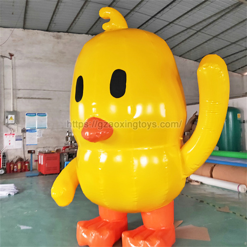 Advertising Inflatable Yellow Chick Cartoon