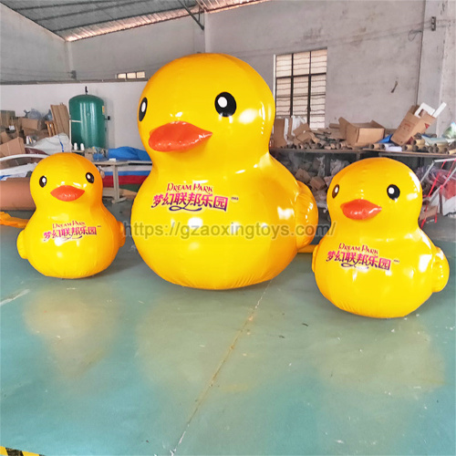 Advertising Inflatable Yellow Duck Cartoon