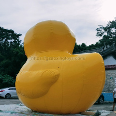 Advertising Inflatable Yellow Duck Cartoon
