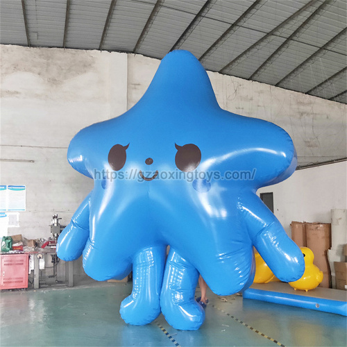 Advertising Inflatable Blue Star Cartoon