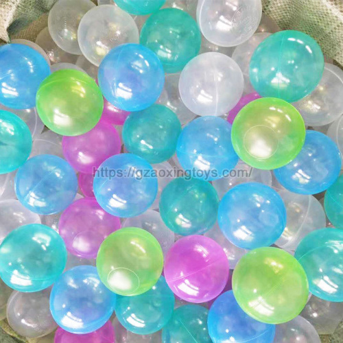 Transparent Colorful Marine Ball