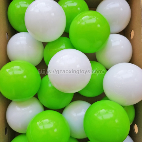 Green/White/ Marine Ball