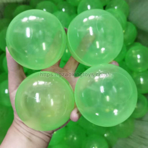 Transparent Green Marine Ball