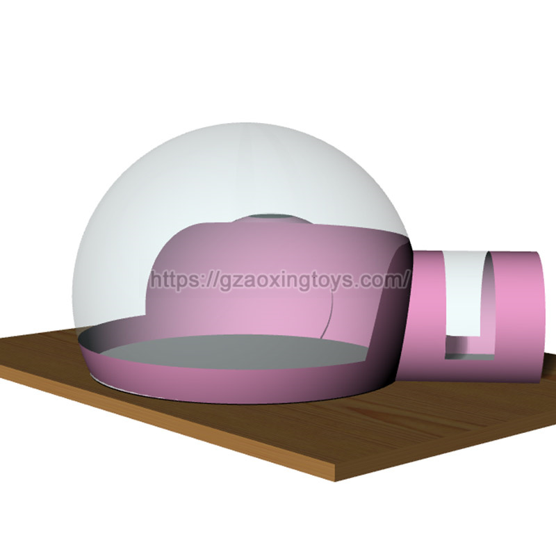 Pink Inflatable Bubble Tent