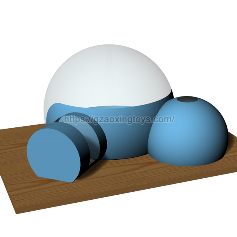 Blue Inflatable Bubble Tent