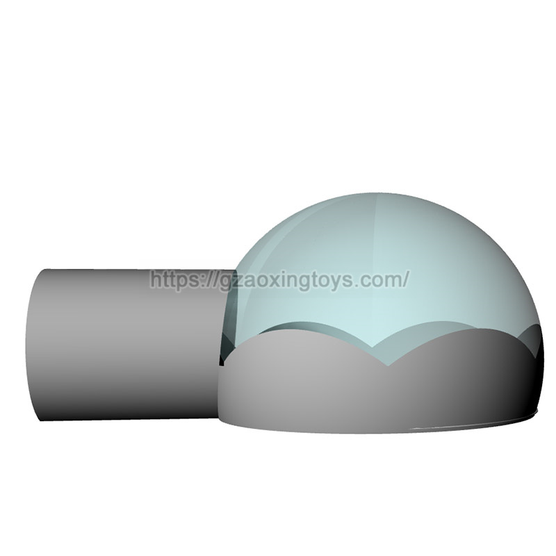 Grey Inflatable Bubble Tent