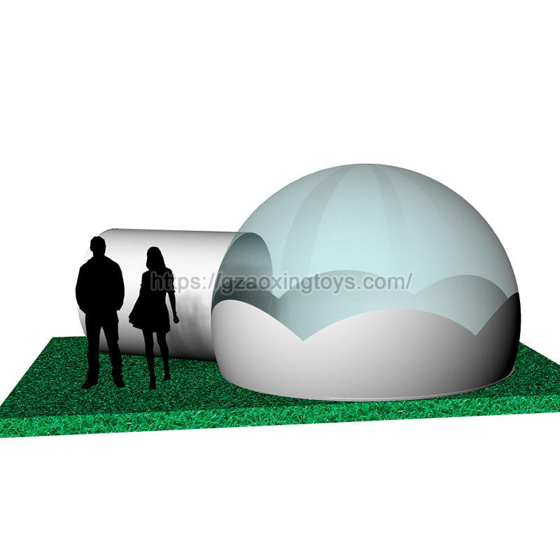White Inflatable Bubble Tent