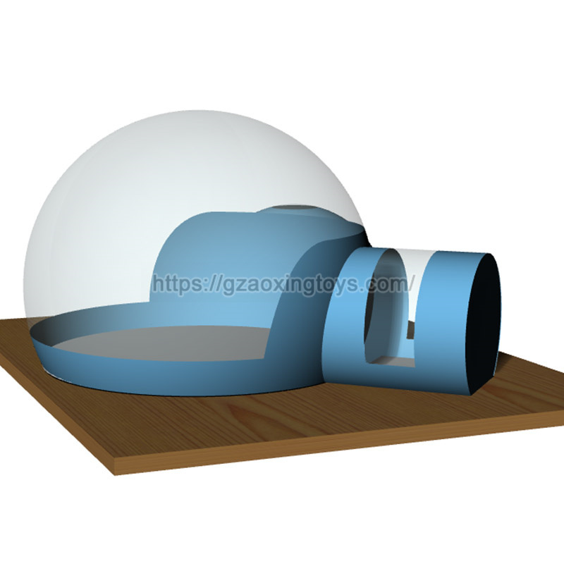 Blue Inflatable Bubble Tent