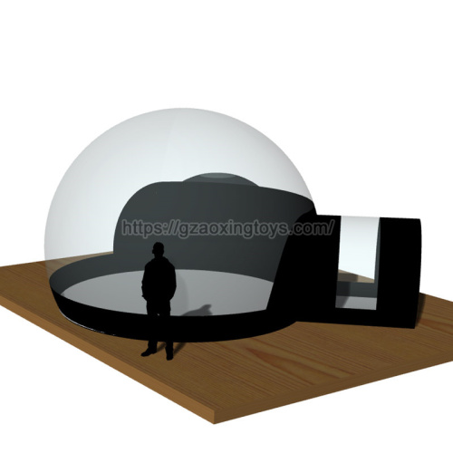 Black Inflatable Bubble Tent