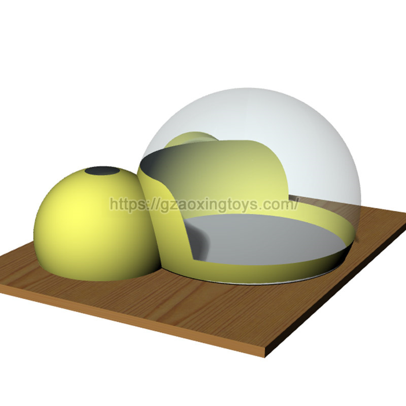 Yellow Inflatable Bubble Tent