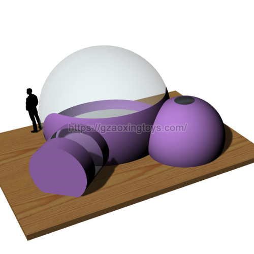 Purple Inflatable Bubble Tent