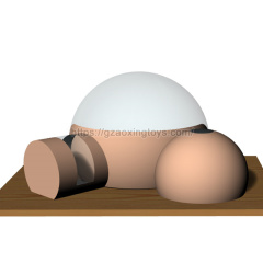 Beige Inflatable Bubble Tent