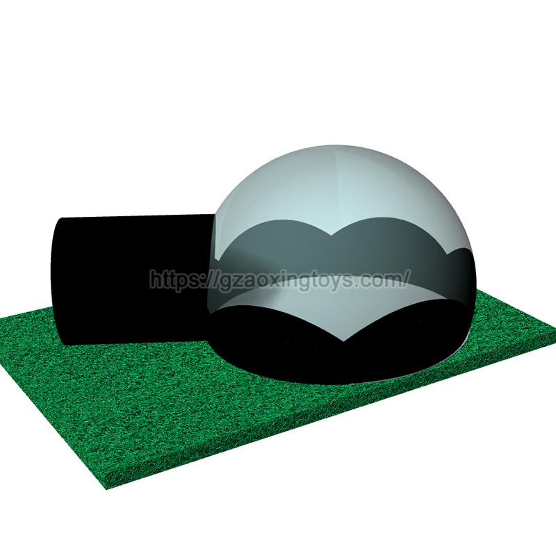 Black Inflatable Bubble Tent