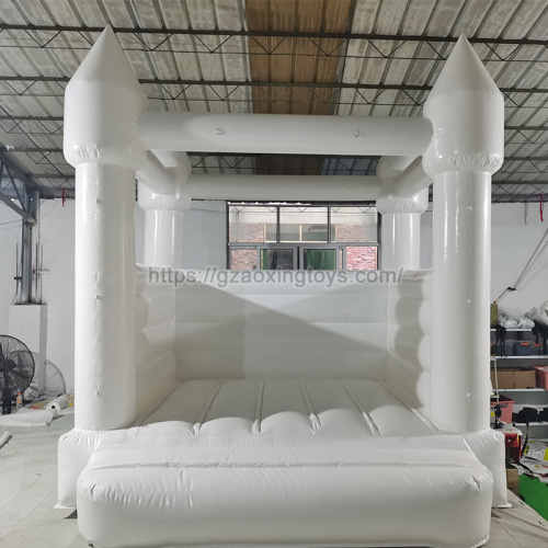 White Inflatable Bouncer House