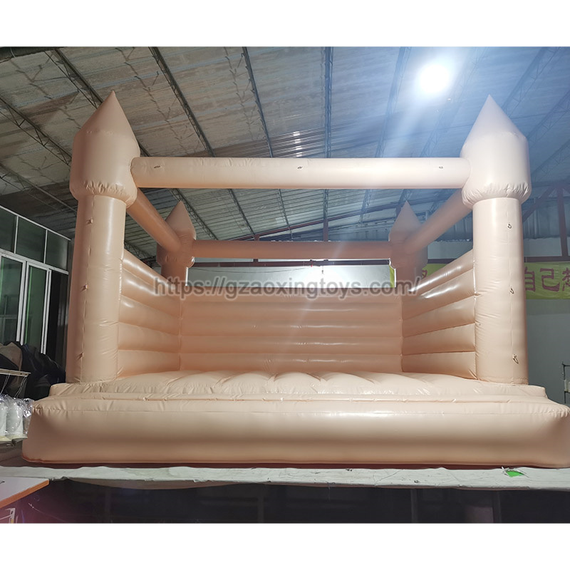 Beige Inflatable Bouncer House