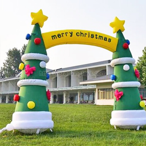 Christmas Inflatable Santa Claus Arch