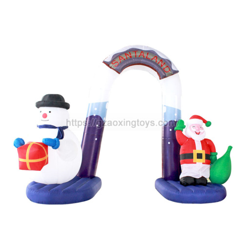 Christmas Inflatable Santa Claus Arch