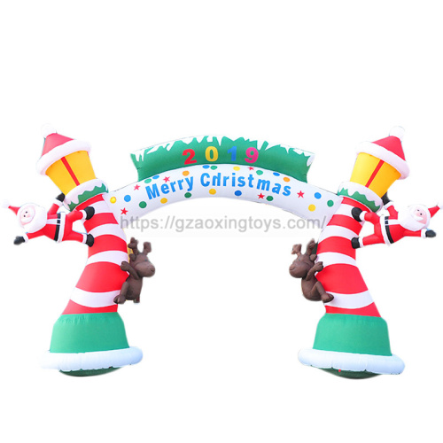 Christmas Inflatable Santa Claus Arch