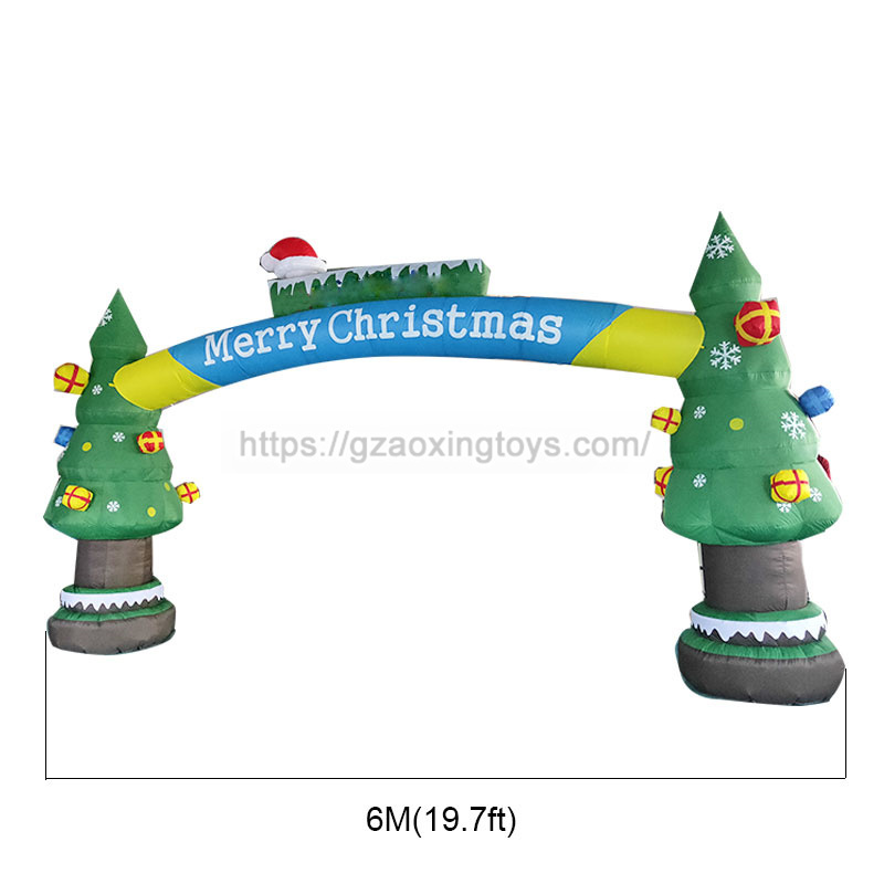 Christmas Inflatable Tree Arch