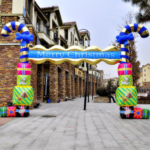 Christmas Inflatable Santa Claus Arch