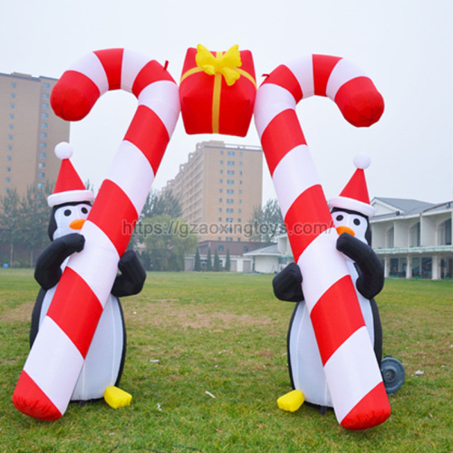 Christmas Inflatable Crutch Arch