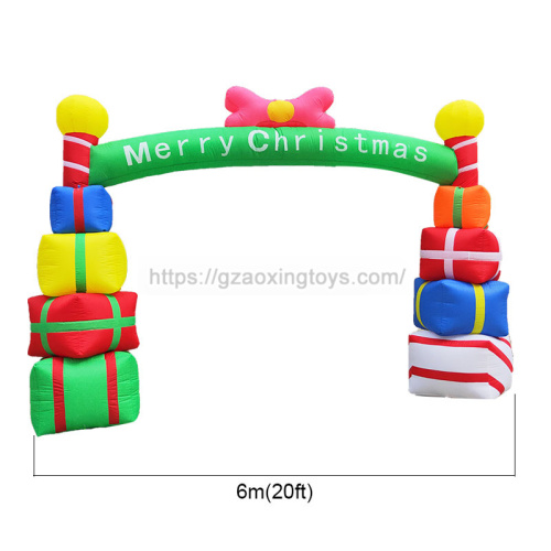 Christmas Inflatable Gift Arch