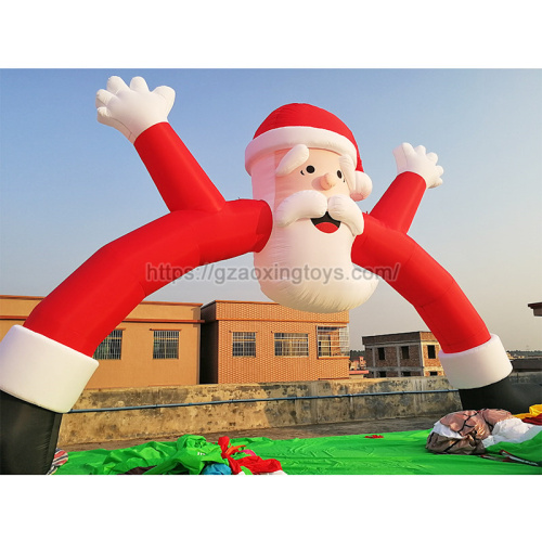 Christmas Inflatable Santa Claus Arch