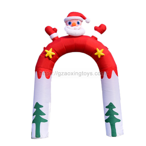 Christmas Inflatable Santa Claus Arch