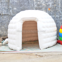 Inflatable White Dome IglooTent