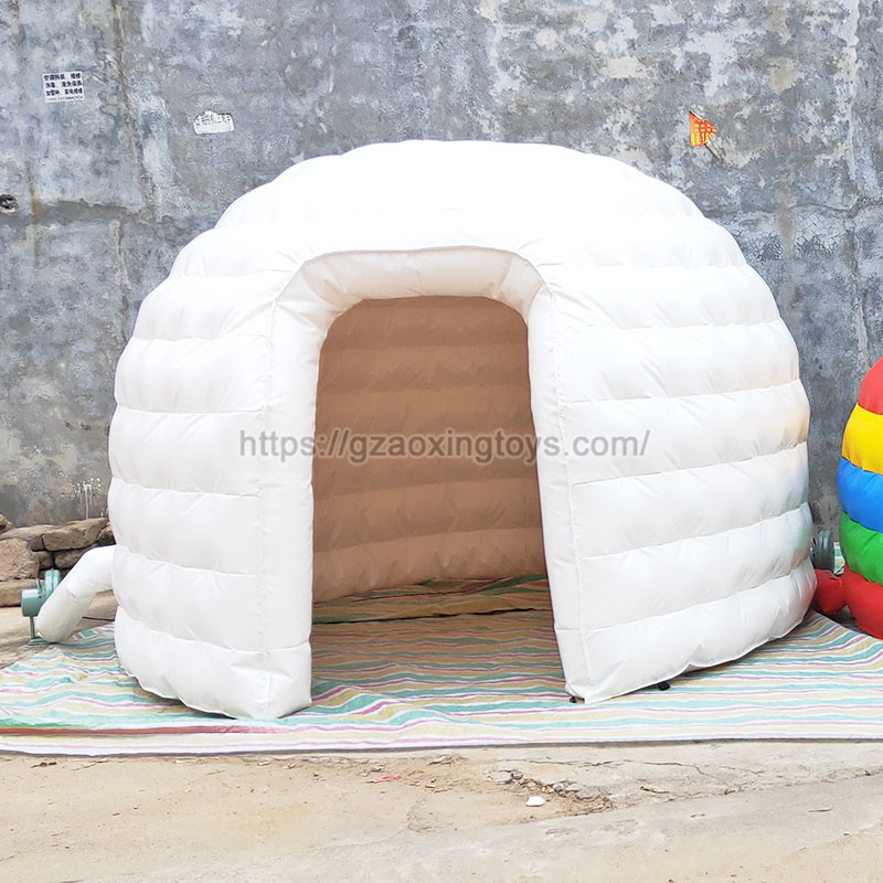 Inflatable White Dome IglooTent